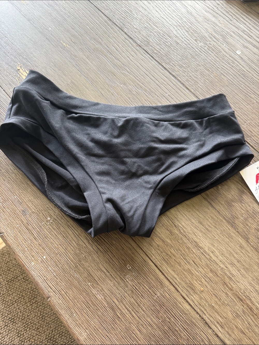 Everyday High-Waist Black Women's Dance Shorts